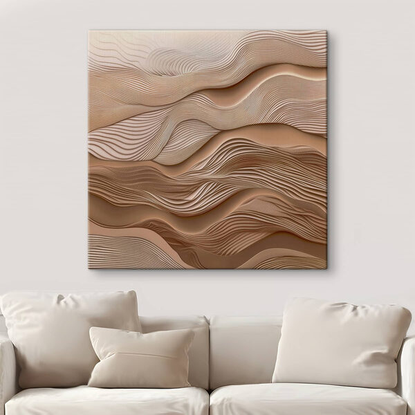 Canvas Schilderijen Zachte golven van getextureerd ontwerp (Artikelnummer: s41358) Canvas Schilderijen Canvas Schilderijen Zachte golven van getextureerd ontwerp (Artikelnummer: s41358)
