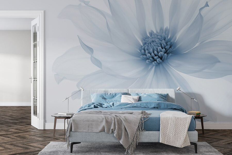 Fotobehang Delicate bloei in zachte tinten - Afbeelding 3