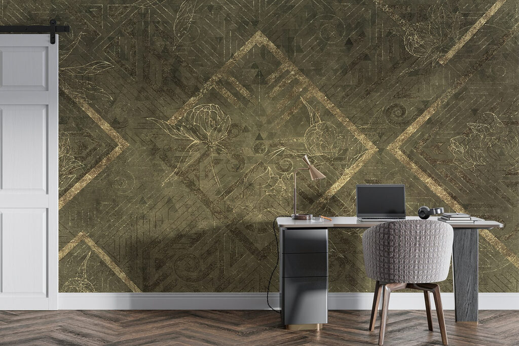 Intricate patterns intertwine with nature Intricate patterns intertwine with nature