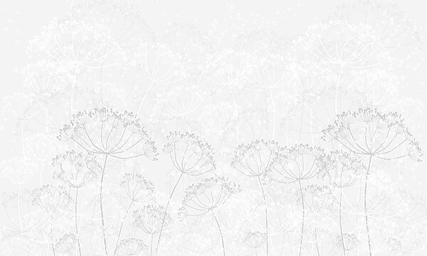 Witte achtergrond met bloemen Witte achtergrond met bloemen