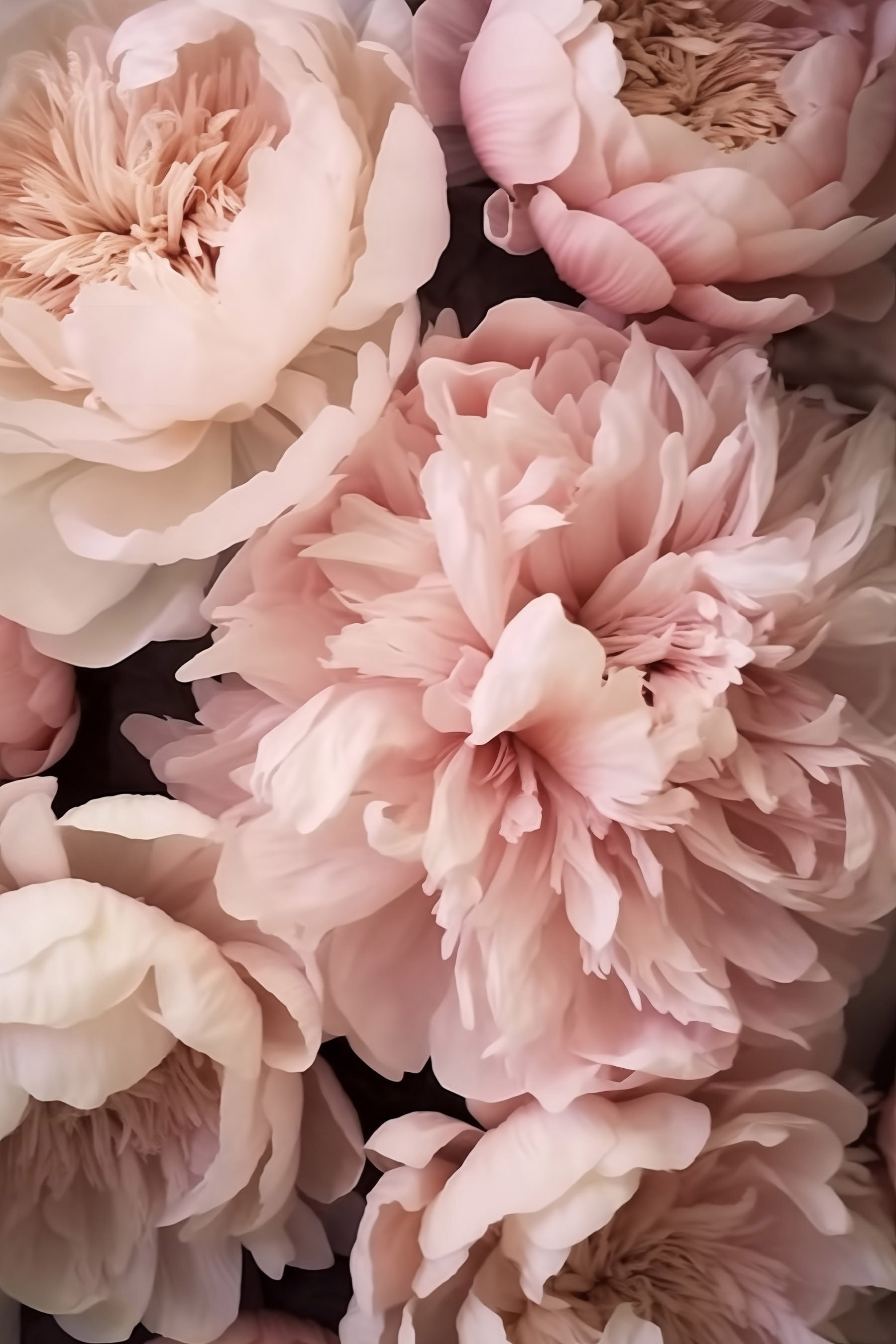Group of pink flowers