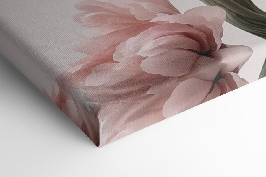 Delicate bloemen in zachte pasteltinten