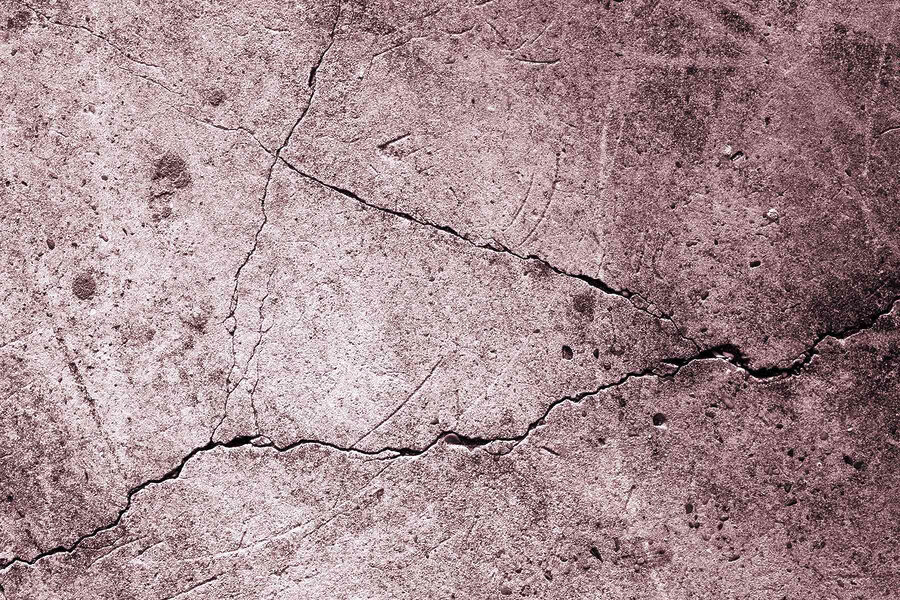 Gebarsten oppervlak met subtiele textuur