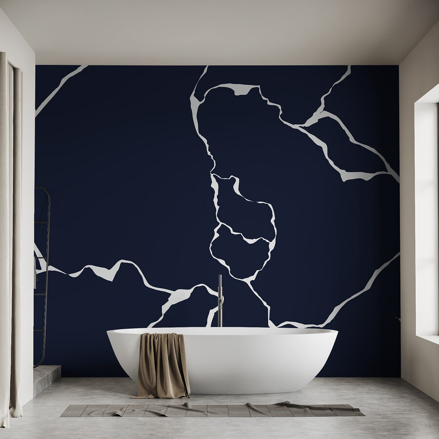 Blauwe en witte achtergrond Blauwe en witte achtergrond