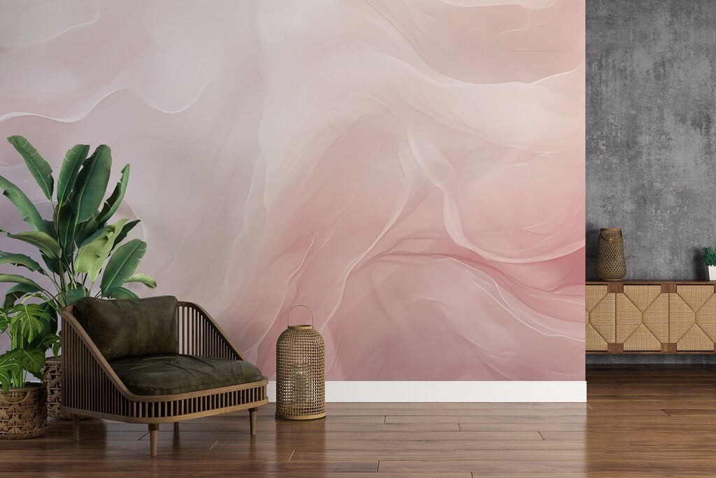 Soft curves in gentle hues