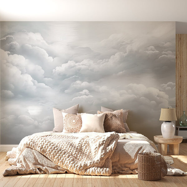 Bewolkte lucht met veel wolken Bewolkte lucht met veel wolken