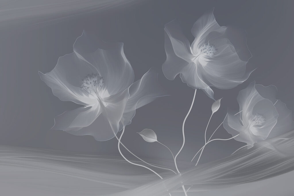 Delicate bloemen in zachte tinten Delicate bloemen in zachte tinten