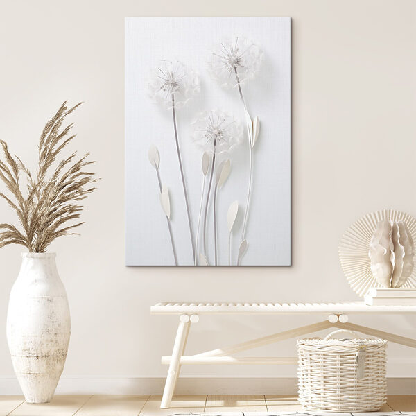 Delicate bloemen op slanke stelen Delicate bloemen op slanke stelen