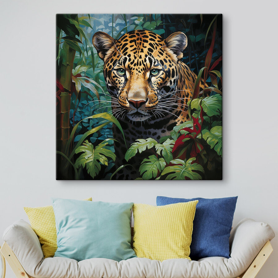 Luipaard in de jungle