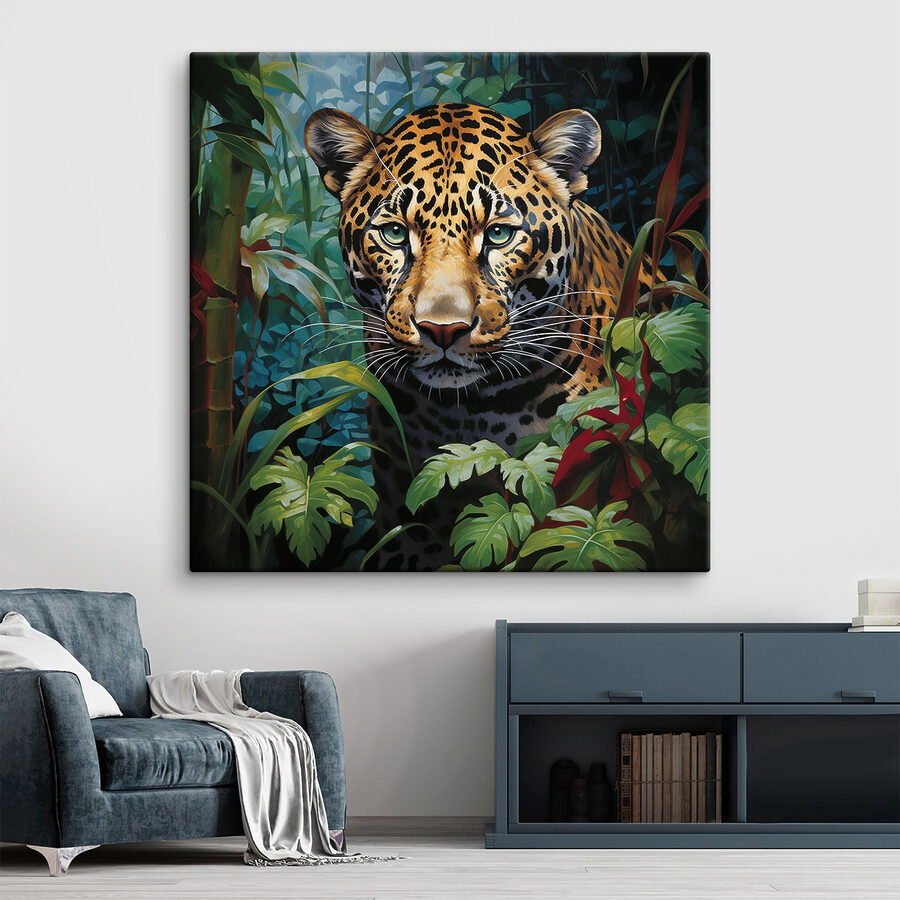 Luipaard in de jungle