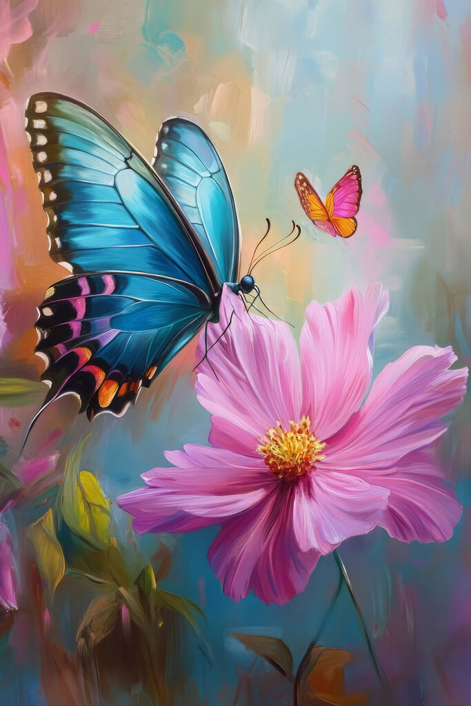 Butterfly on a flower Butterfly on a flower