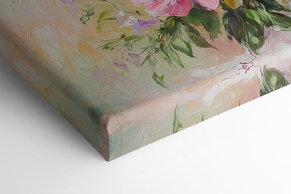 Painting of flowers in a vase Painting of flowers in a vase