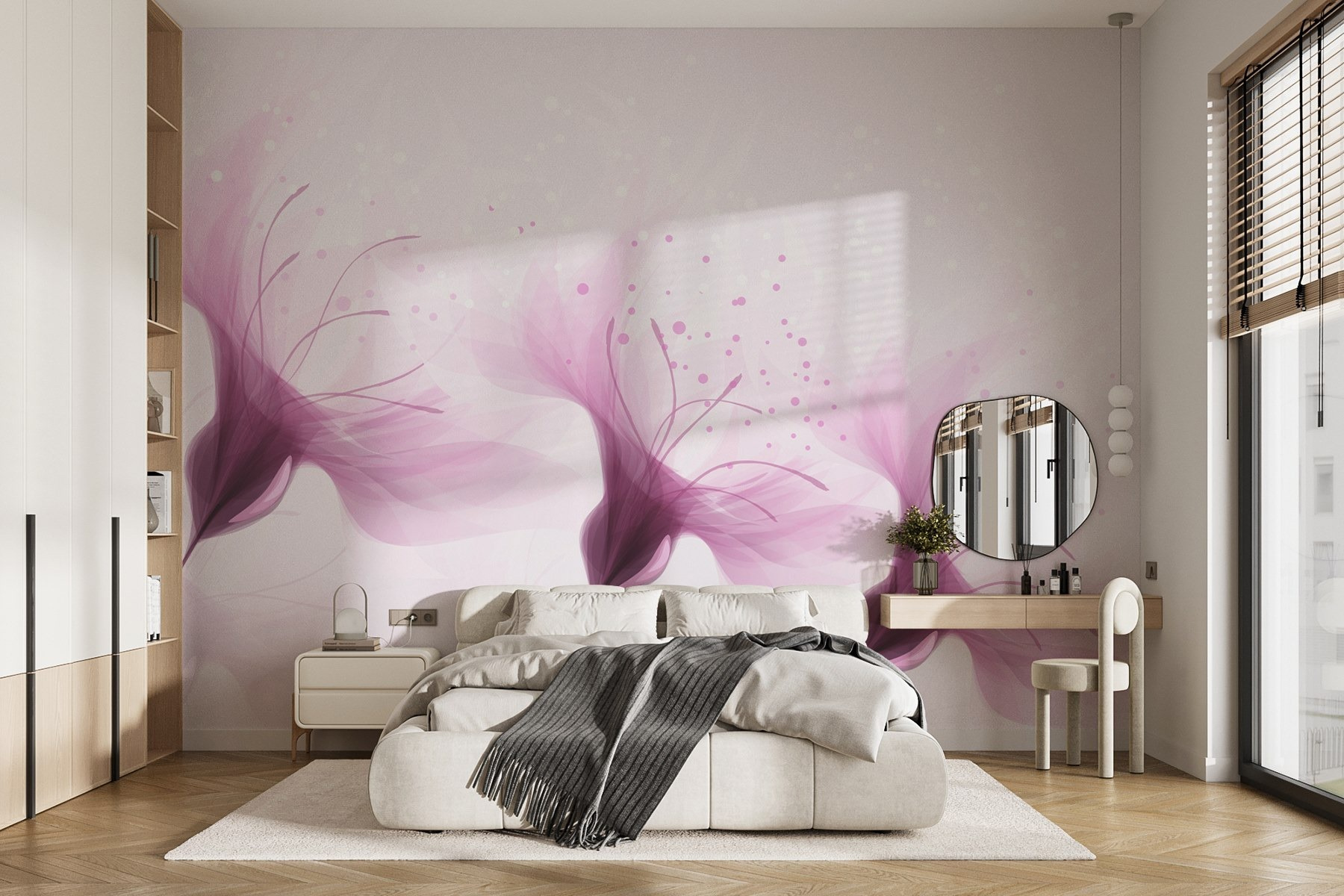 Soft petals in gentle hues Soft petals in gentle hues