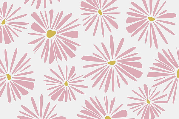 Patroon van roze bloemen Patroon van roze bloemen