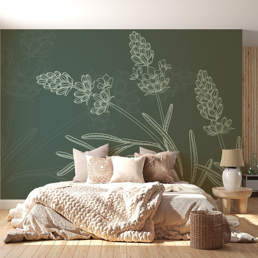 Tekening van een plant