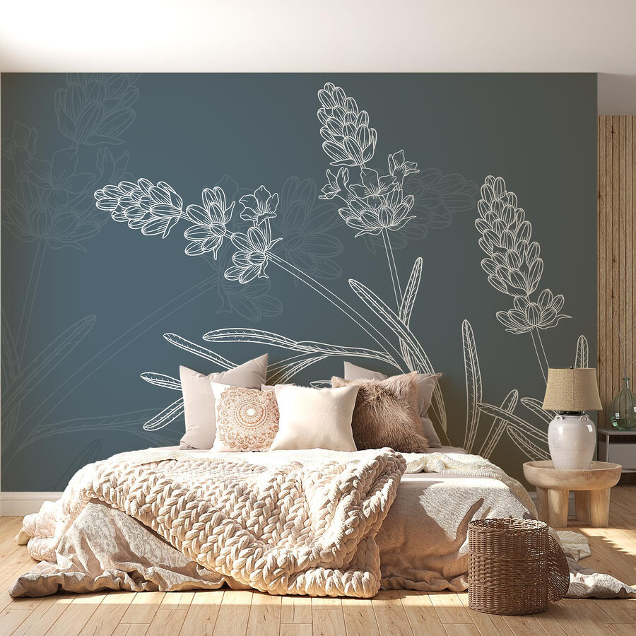 Tekening van een plant