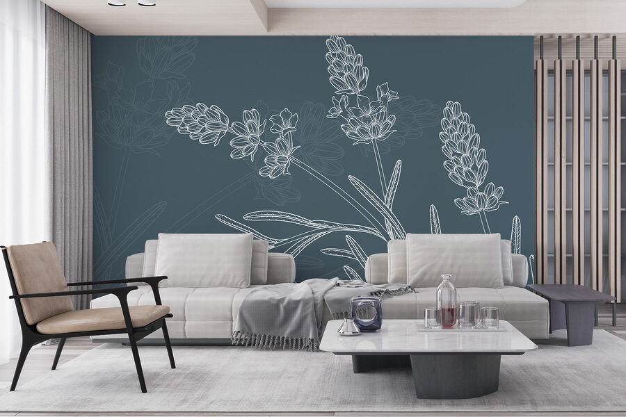 Tekening van een plant