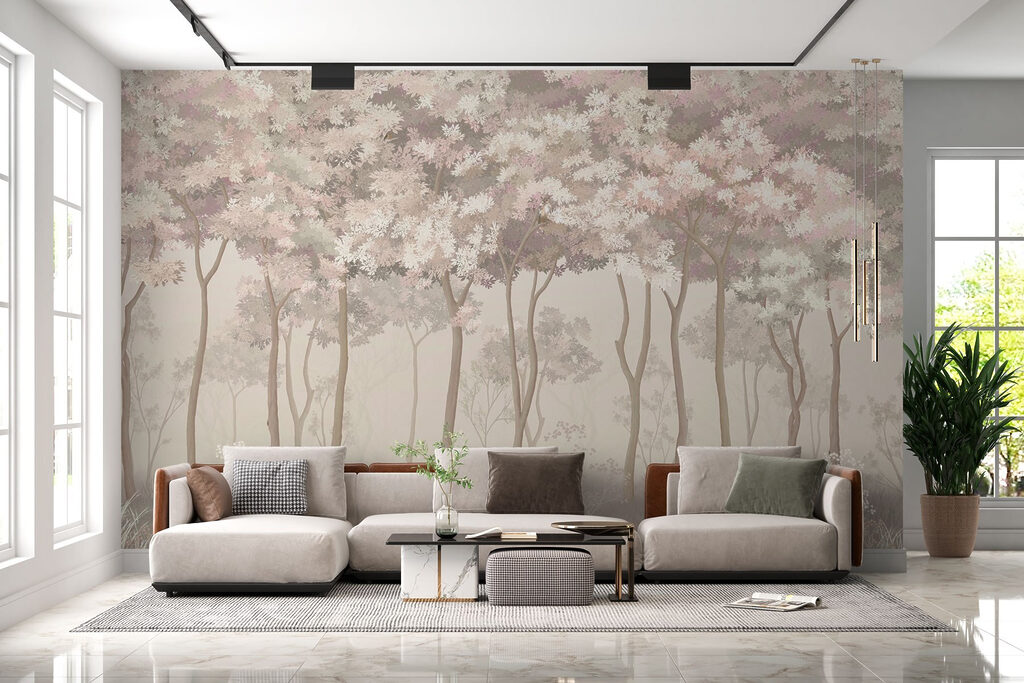 Group of birds in a forest Group of birds in a forest