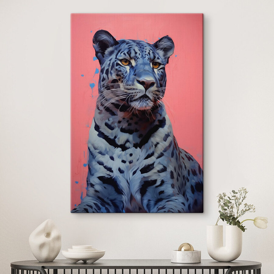 Majestueuze kat met opvallende markeringen