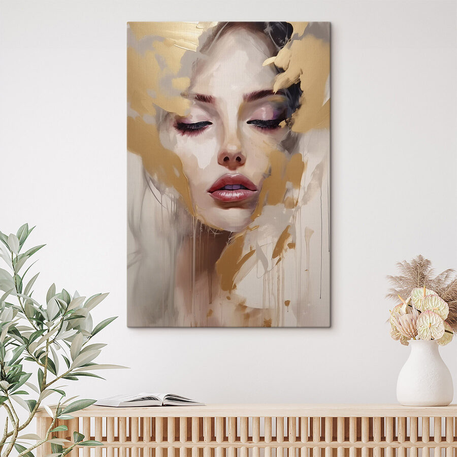 Etherische schoonheid ingekapseld in kunst