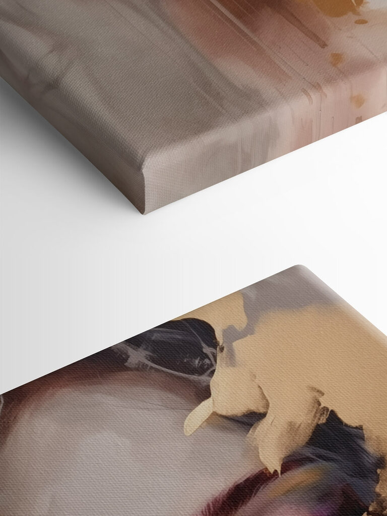 Ethereal beauty encased in art