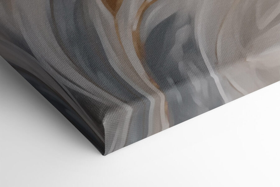 Elegante golven in zachte kleuren