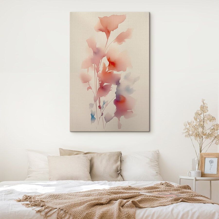 Aquarel van bloemen