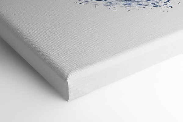 Blauw hart met witte achtergrond Blauw hart met witte achtergrond