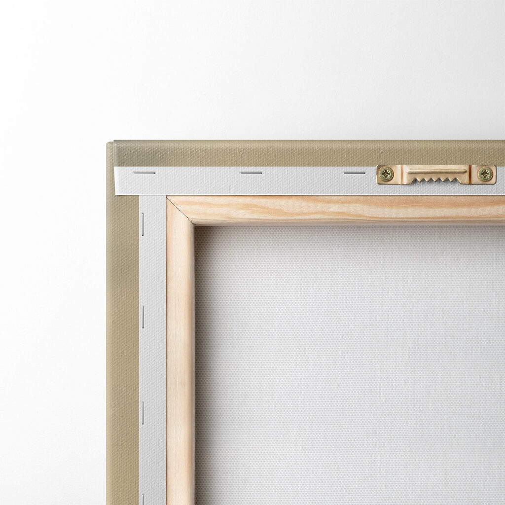 Horse running in the snow