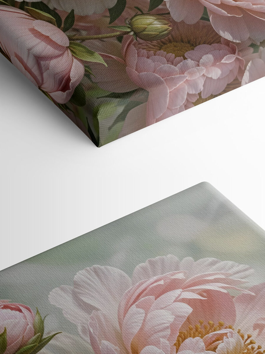 Delicate bloemen in zachte tinten