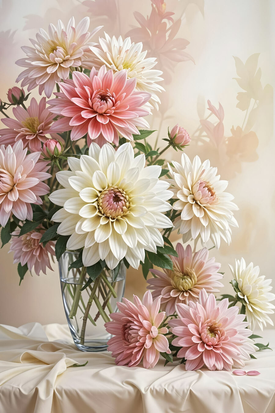 Vaas met bloemen