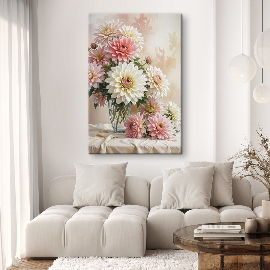 Vaas met bloemen