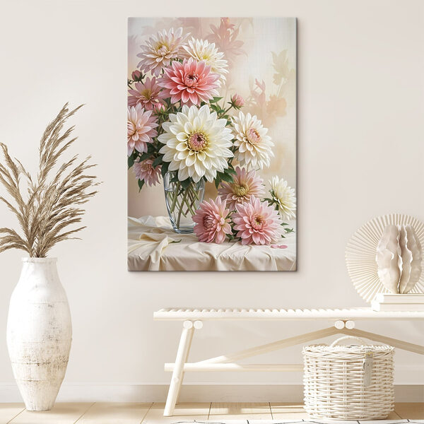 Vaas met bloemen Vaas met bloemen