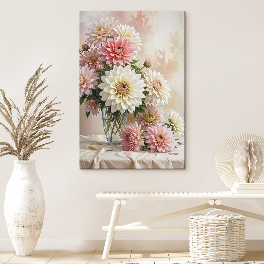 Vaas met bloemen