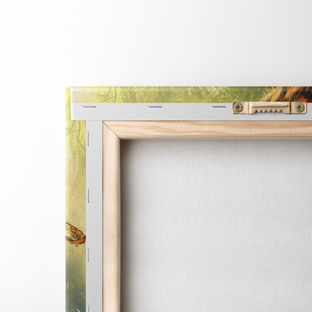 Tiger and a cub in the jungle