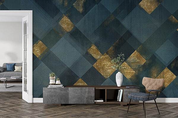 Artistiek geometrisch patroon met contrast. Artistiek geometrisch patroon met contrast.
