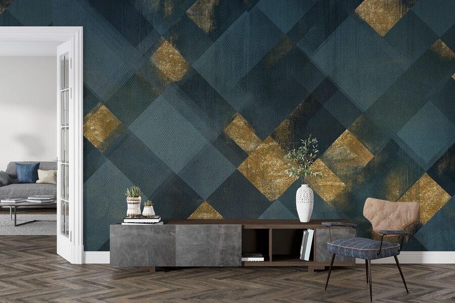 Artistiek geometrisch patroon met contrast. Artistiek geometrisch patroon met contrast.