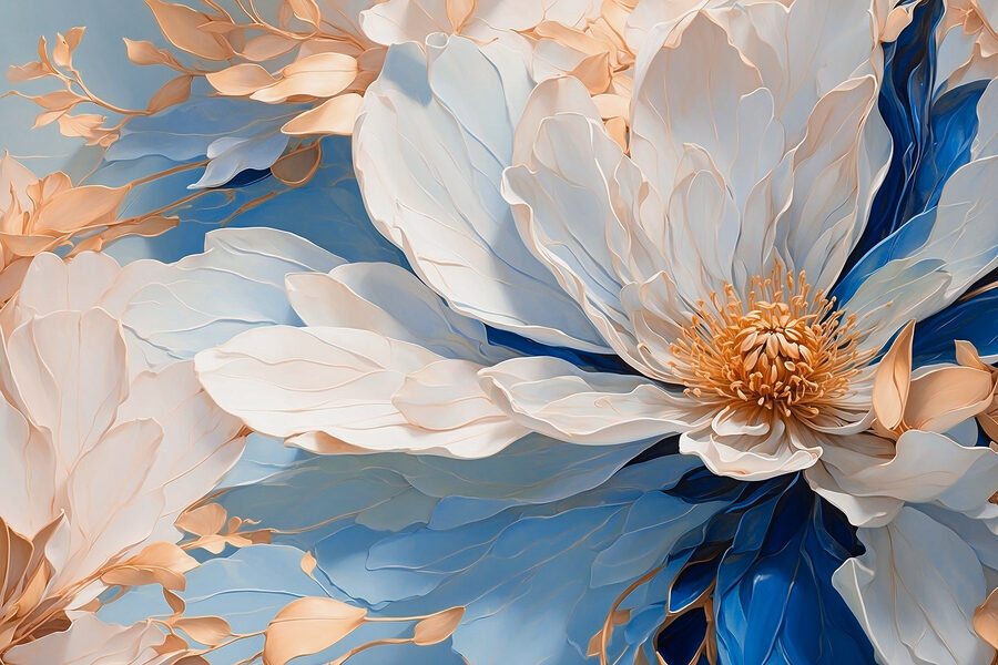 Bloesems in serene pasteltinten