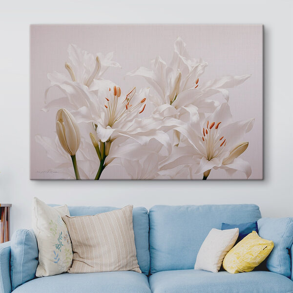 Groep witte bloemen Groep witte bloemen
