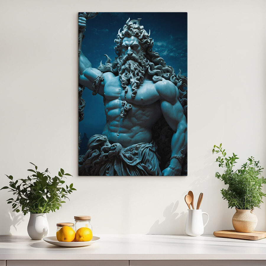 Beeld van een man met lange baard