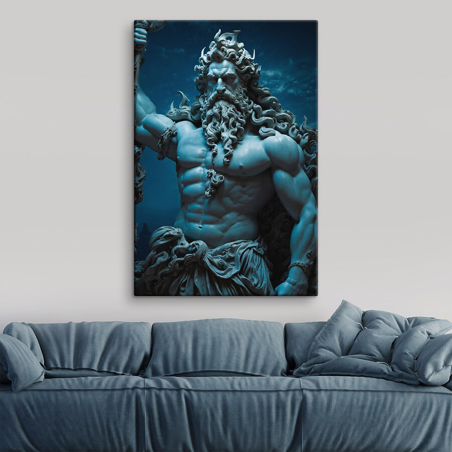 Beeld van een man met lange baard