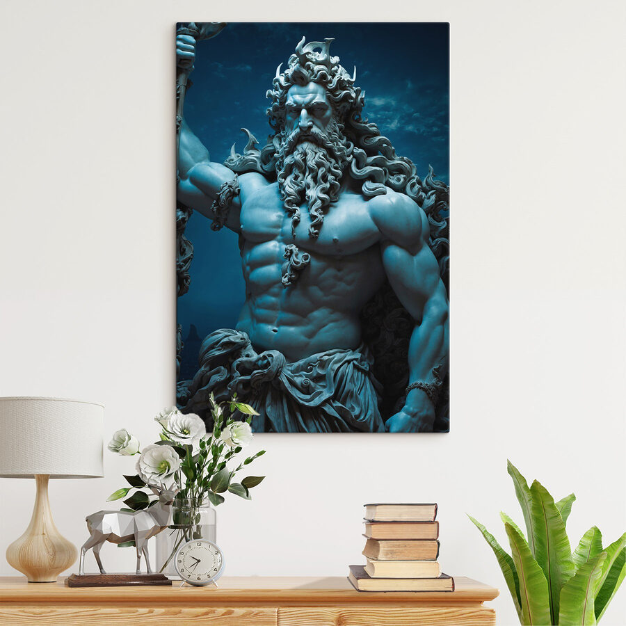 Beeld van een man met lange baard