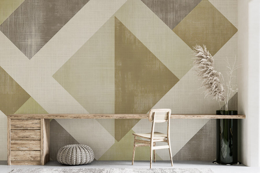 Abstracte geometrische vormen en texturen