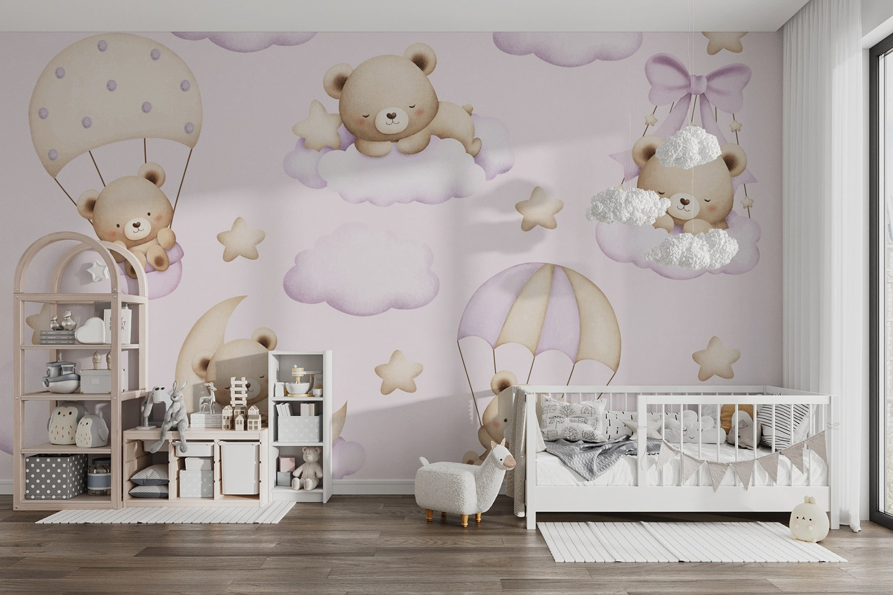 Seamless pattern of teddy bears Seamless pattern of teddy bears