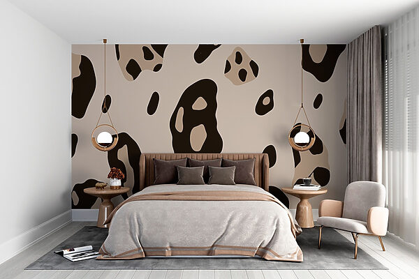 Abstract patroonontwerp met dierenprint Abstract patroonontwerp met dierenprint