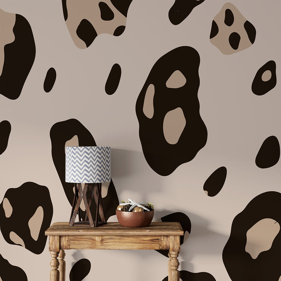 Abstract patroonontwerp met dierenprint Abstract patroonontwerp met dierenprint