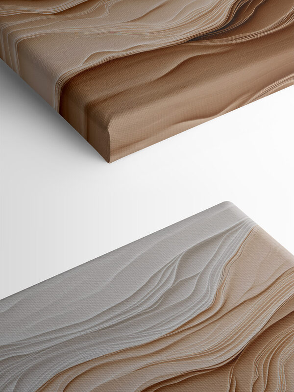 Uitgesneden vormen van wit en bruin papier Uitgesneden vormen van wit en bruin papier