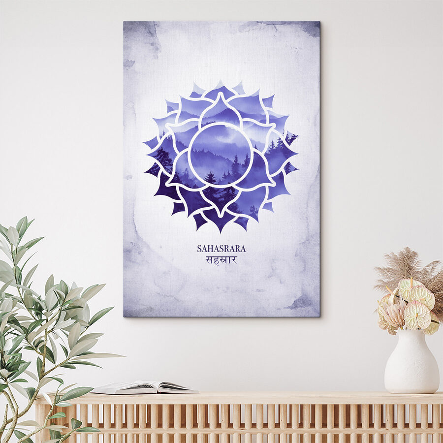 Blue and white flower design Blue and white flower design
