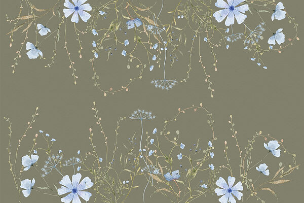 Patroon van bloemen en planten Patroon van bloemen en planten