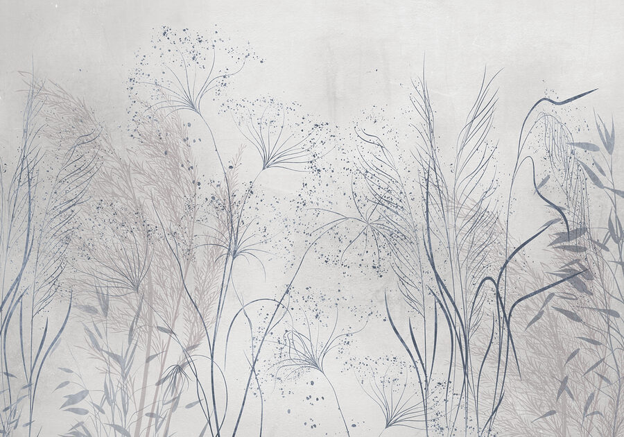 Delicate flora in zachte tinten
